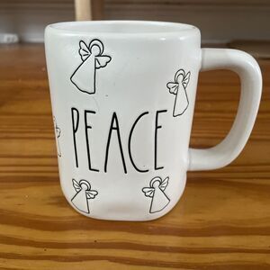 Rae Dunn “PEACE” With Angels Mug